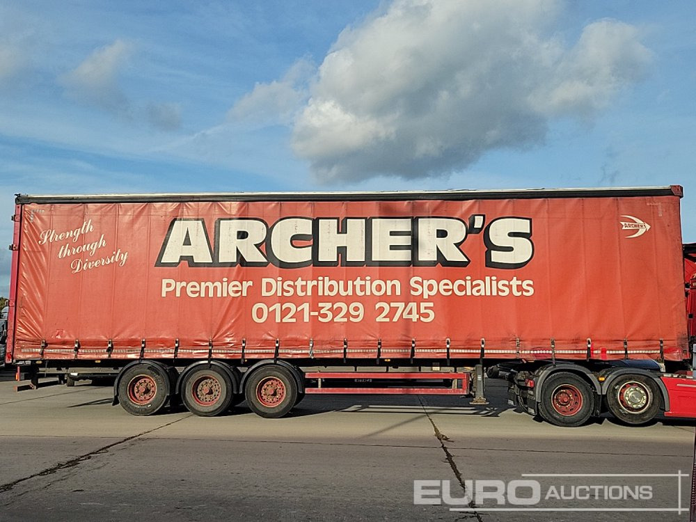 Schuifzeiloplegger Schmidtz Tri Axle Curtainsider Trailer: afbeelding 6