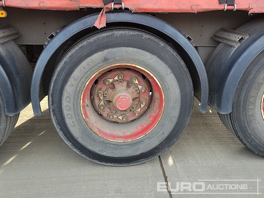 Schuifzeiloplegger Schmidtz Tri Axle Curtainsider Trailer: afbeelding 14