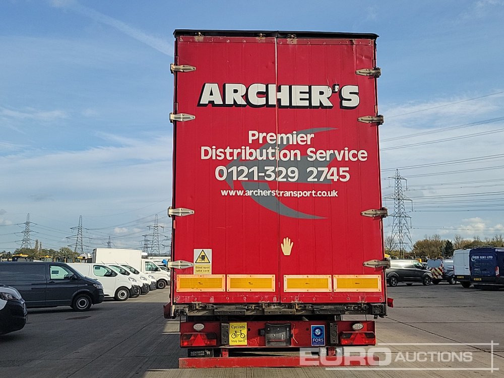 Schmidtz Tri Axle Curtainsider Trailer - Schuifzeiloplegger: afbeelding 4 Schmidtz Tri Axle Curtainsider Trailer - Schuifzeiloplegger: afbeelding 4