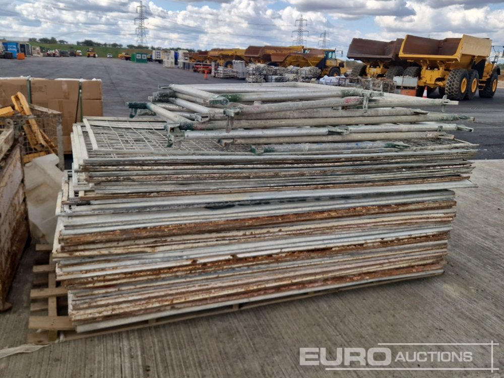 Bouwmaterieel Steel Mesh Panels (5 Pallets of & 1 Stillage of), Acro Props (5 Stillages of), Kwikstage Polls (2 Stillages of), Stillge of Fittings: afbeelding 14