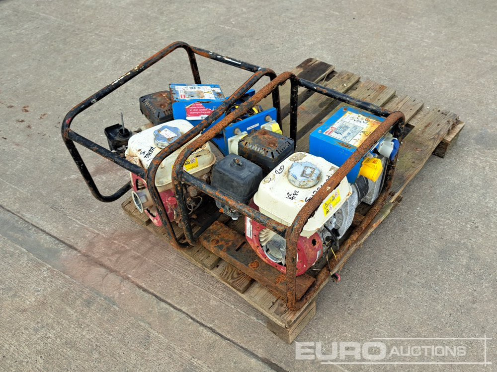 Stephill 2.7Kva Petrol Generator, Honda Engine (2 of) (Spares) - Industrie generator: afbeelding 1 Stephill 2.7Kva Petrol Generator, Honda Engine (2 of) (Spares) - Industrie generator: afbeelding 1
