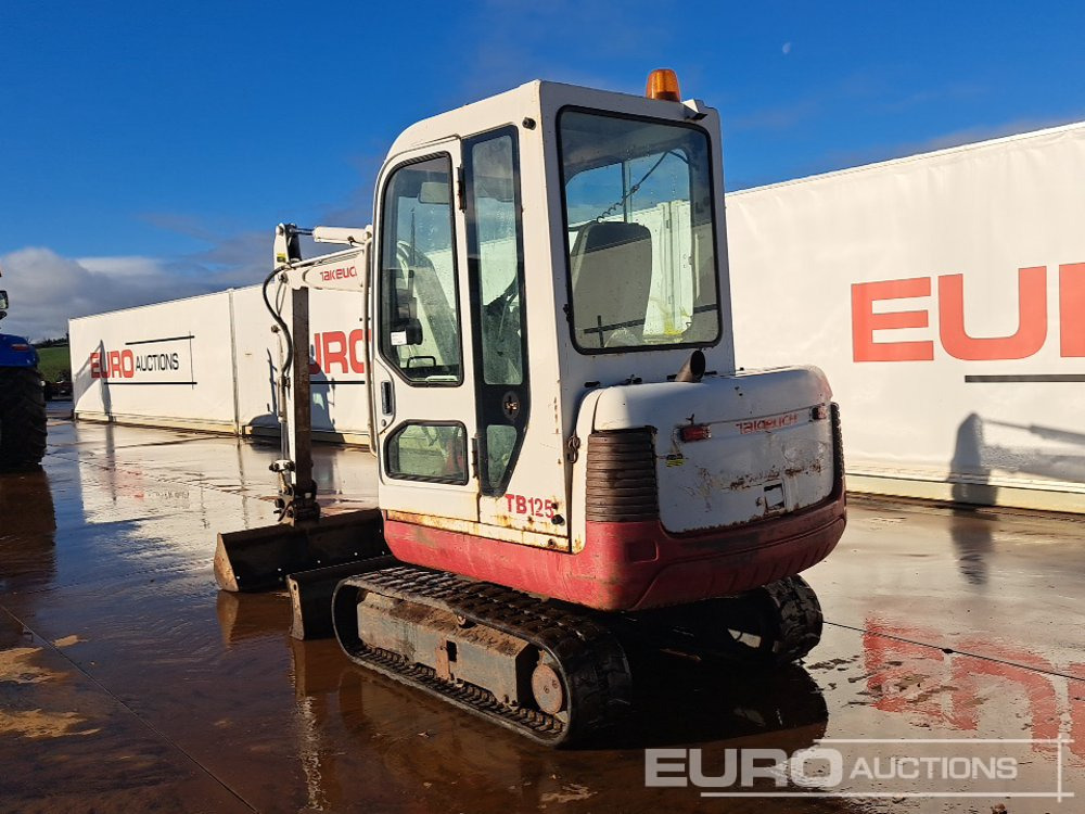 Takeuchi TB125 - Minigraafmachine: afbeelding 3 Takeuchi TB125 - Minigraafmachine: afbeelding 3