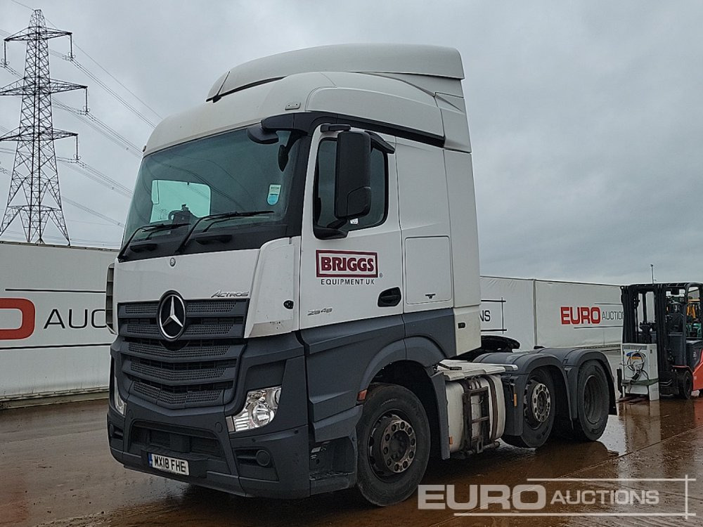 2018 Mercedes Actros 2548 - Trekker: afbeelding 1 2018 Mercedes Actros 2548 - Trekker: afbeelding 1