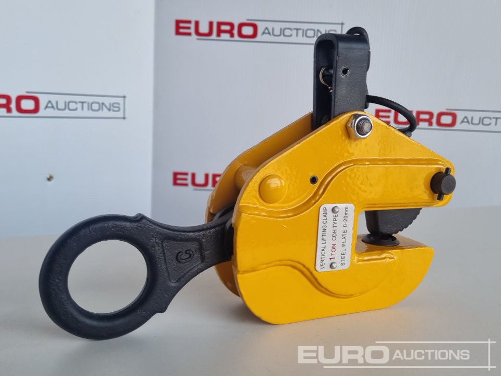 Unused 1 Ton CDH Vertical Plate Lifting Clamp - Bouwmaterieel: afbeelding 1 Unused 1 Ton CDH Vertical Plate Lifting Clamp - Bouwmaterieel: afbeelding 1