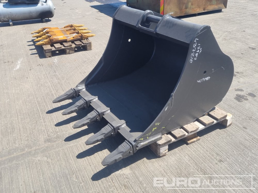 Unused 2024 Miller 48" Digging Bucket 65mm Pin to suit 13 Ton Excavator - Bak: afbeelding 1 Unused 2024 Miller 48" Digging Bucket 65mm Pin to suit 13 Ton Excavator - Bak: afbeelding 1