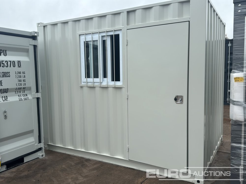 Unused 2025 10' Container, Side Door & Window - Zeecontainer: afbeelding 1 Unused 2025 10' Container, Side Door & Window - Zeecontainer: afbeelding 1