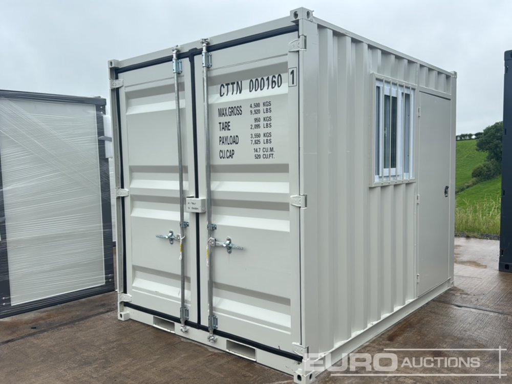Unused 2025 10' Container, Side Door & Window - Zeecontainer: afbeelding 1 Unused 2025 10' Container, Side Door & Window - Zeecontainer: afbeelding 1