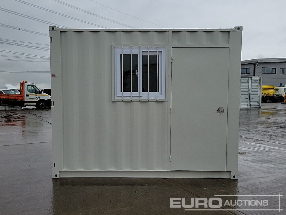 Unused 2025 10' x 8' Container, Door, Window (Cannot Be Reconsigned) - Zeecontainer: afbeelding 2 Unused 2025 10' x 8' Container, Door, Window (Cannot Be Reconsigned) - Zeecontainer: afbeelding 2