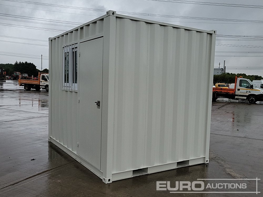 Unused 2025 10' x 8' Container, Door, Window (Cannot Be Reconsigned) - Zeecontainer: afbeelding 3 Unused 2025 10' x 8' Container, Door, Window (Cannot Be Reconsigned) - Zeecontainer: afbeelding 3