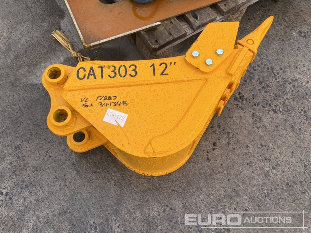 Unused 2025 12" Digging Bucket to suit Mini Excavator - Bak: afbeelding 2 Unused 2025 12" Digging Bucket to suit Mini Excavator - Bak: afbeelding 2