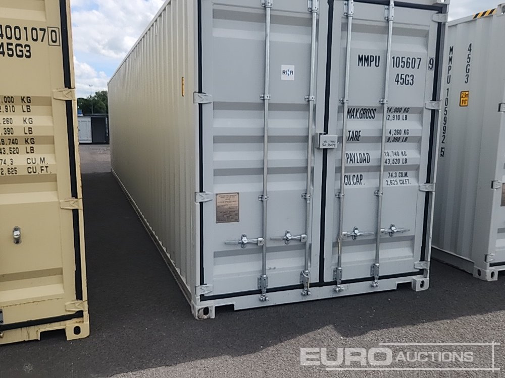 Unused 2025 40' Container, 4 Side Double Doors - Zeecontainer: afbeelding 4 Unused 2025 40' Container, 4 Side Double Doors - Zeecontainer: afbeelding 4
