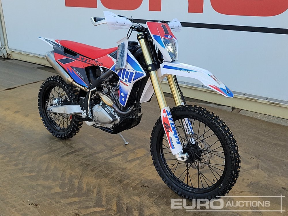 Motorfiets Unused 2025 Apollo Storm 300cc Motorcross Bike, 21" Front, 18" Rear Tyres, Electric Start, Air Cooled, Hydraulic Suspension, Disc Brakes, Lighting Kit (UNASSEMBLED): afbeelding 7
