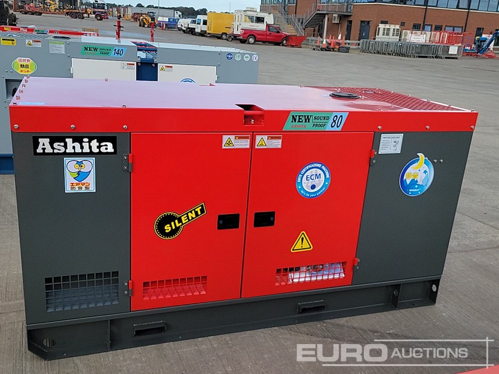 Unused 2025 Ashita Power AG3-80 - Industrie generator: afbeelding 2 Unused 2025 Ashita Power AG3-80 - Industrie generator: afbeelding 2