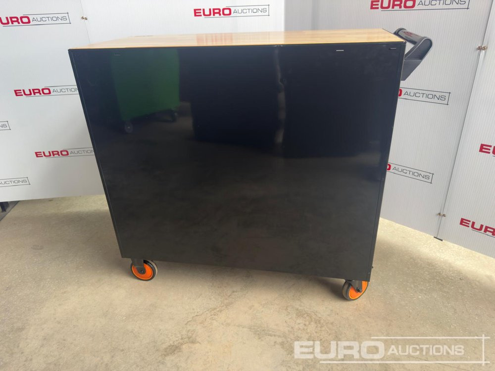 Bouwmaterieel Unused 2025 Boss Wheeled Tool Trolley, 523pcs Tool Kit, Worktop (Black): afbeelding 6