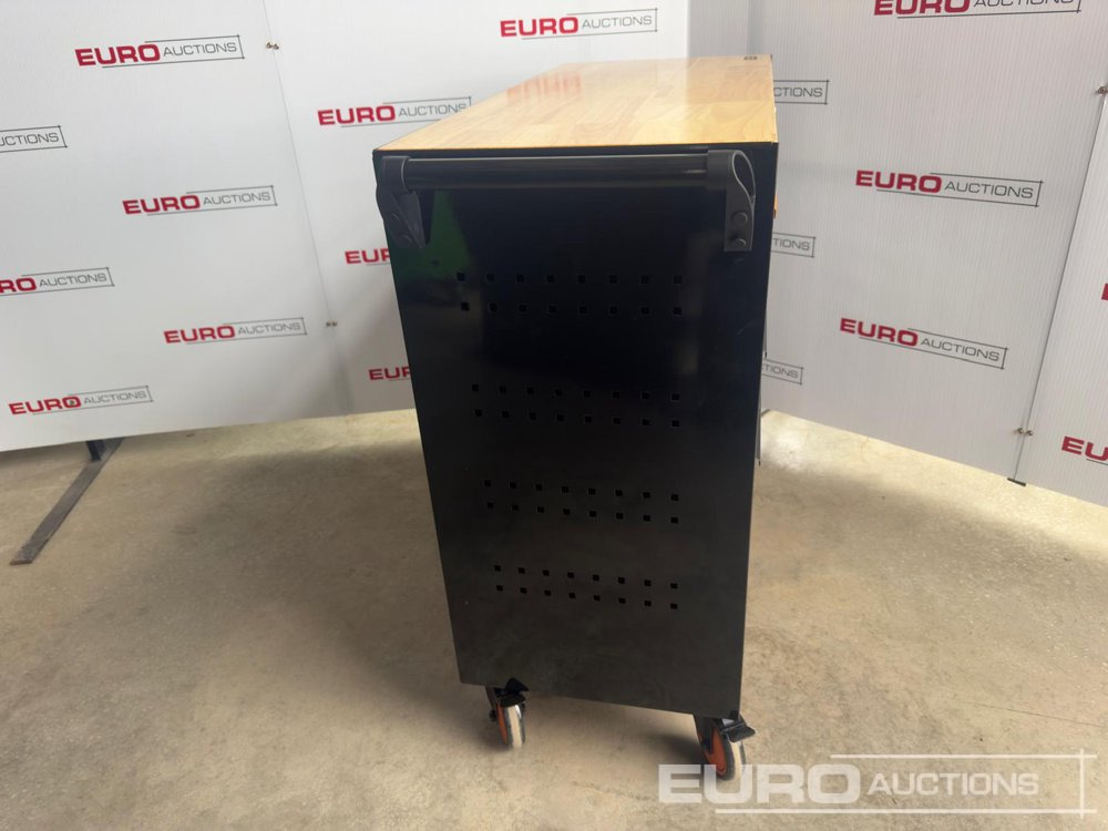 Bouwmaterieel Unused 2025 Boss Wheeled Tool Trolley, 523pcs Tool Kit, Worktop (Black): afbeelding 8