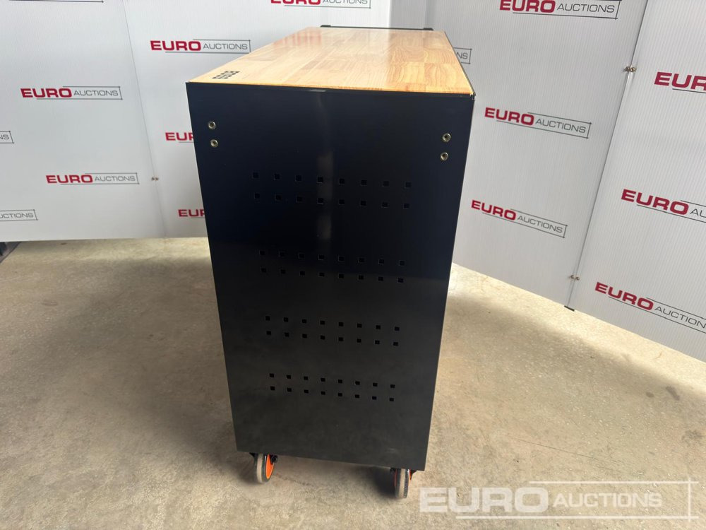 Unused 2025 Boss Wheeled Tool Trolley, 523pcs Tool Kit, Worktop (Black) - Bouwmaterieel: afbeelding 4 Unused 2025 Boss Wheeled Tool Trolley, 523pcs Tool Kit, Worktop (Black) - Bouwmaterieel: afbeelding 4