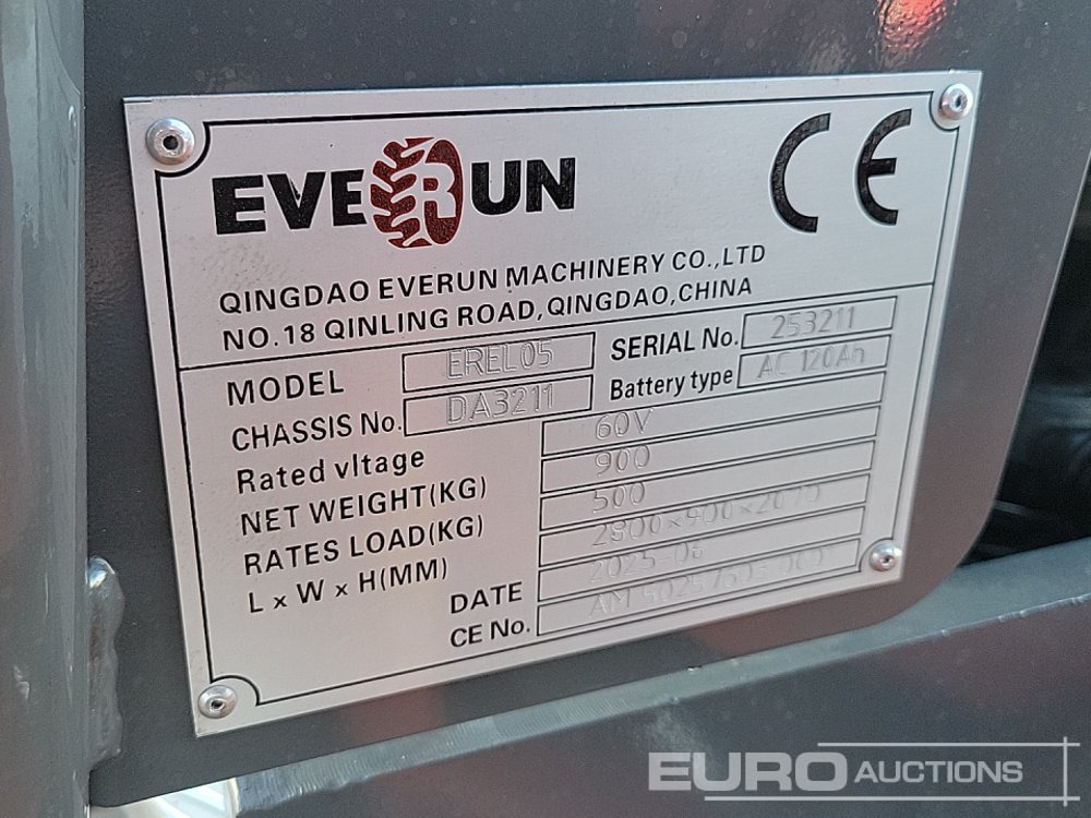 Wiellader Unused 2025 Everun EREL05: afbeelding 30