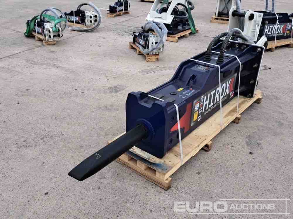 Unused 2025 Hirox HDX30 Hydraulic Breaker 65mm Pin to suit 13 Ton Excavator - Hydraulische hamer: afbeelding 1 Unused 2025 Hirox HDX30 Hydraulic Breaker 65mm Pin to suit 13 Ton Excavator - Hydraulische hamer: afbeelding 1