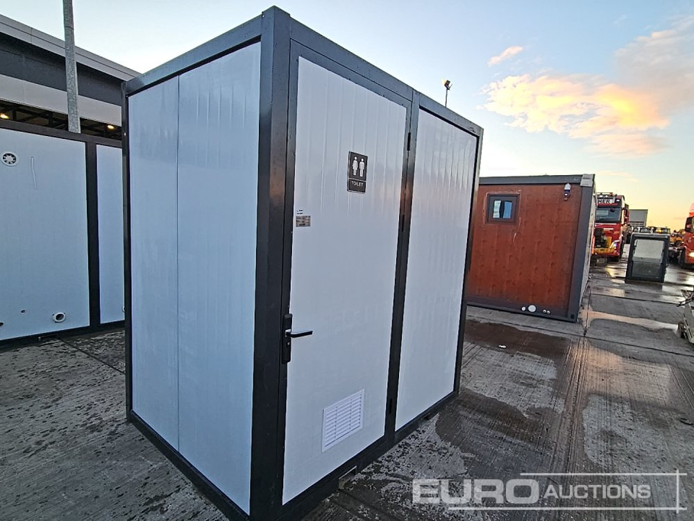 Unused 2025 KMY Industrial Single Toilet & Shower (Cannot Be Reconsigned) - Zeecontainer: afbeelding 1 Unused 2025 KMY Industrial Single Toilet & Shower (Cannot Be Reconsigned) - Zeecontainer: afbeelding 1