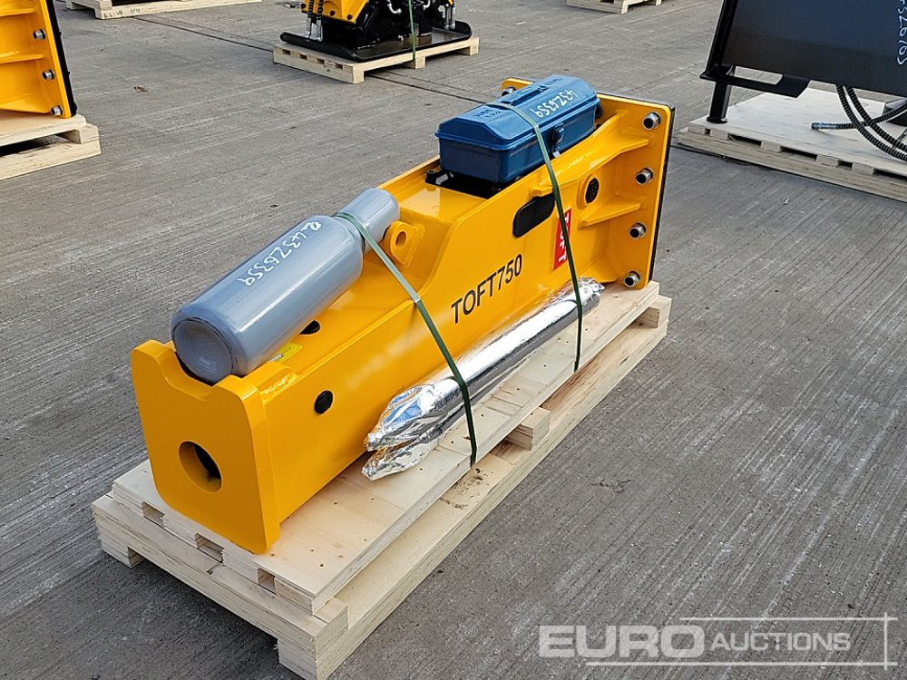 Unused 2025 Toft 750 - Hydraulische hamer: afbeelding 1 Unused 2025 Toft 750 - Hydraulische hamer: afbeelding 1