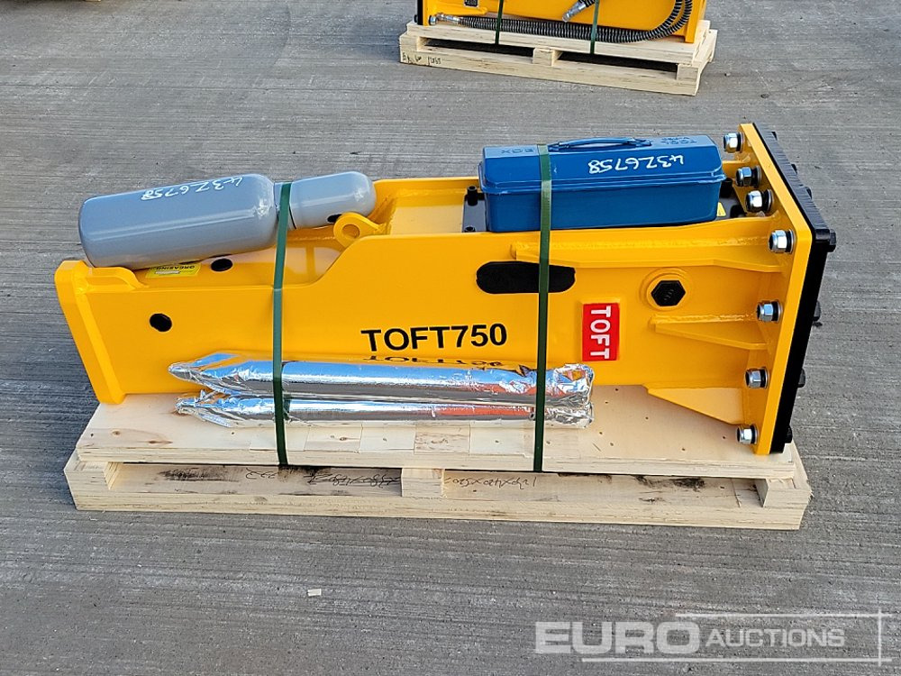 Unused 2025 Toft 750 - Hydraulische hamer: afbeelding 2 Unused 2025 Toft 750 - Hydraulische hamer: afbeelding 2