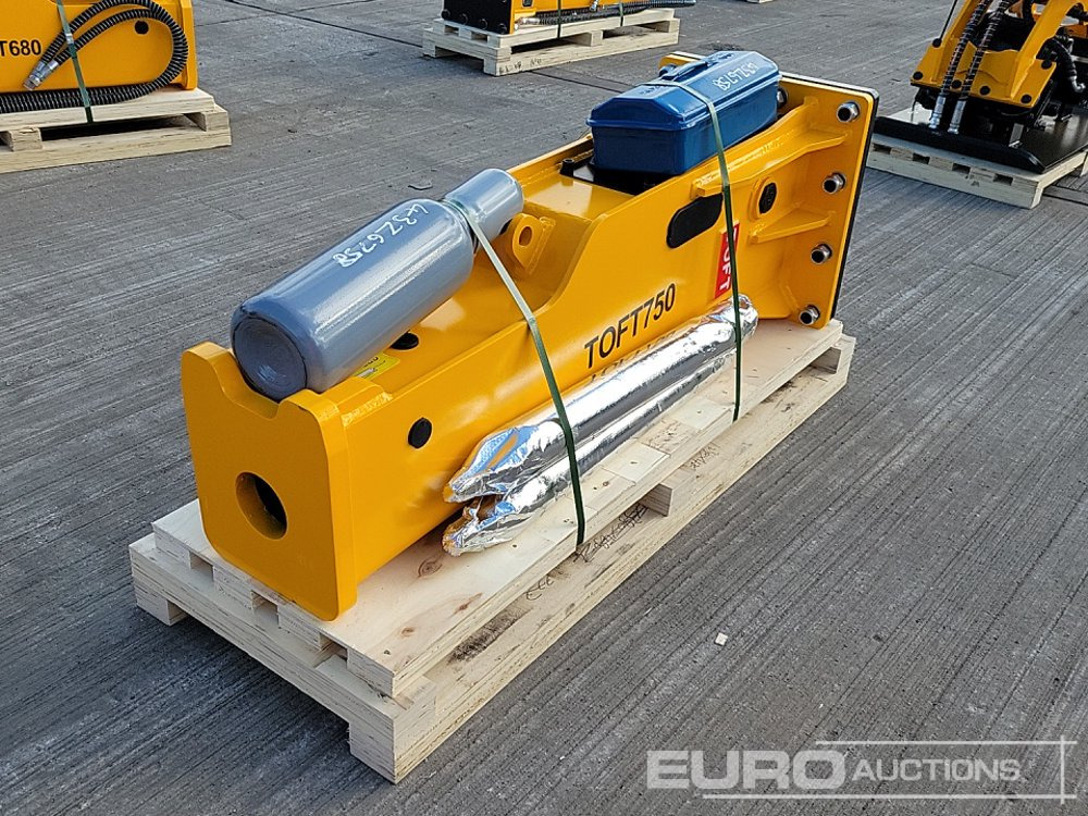 Unused 2025 Toft 750 - Hydraulische hamer: afbeelding 1 Unused 2025 Toft 750 - Hydraulische hamer: afbeelding 1