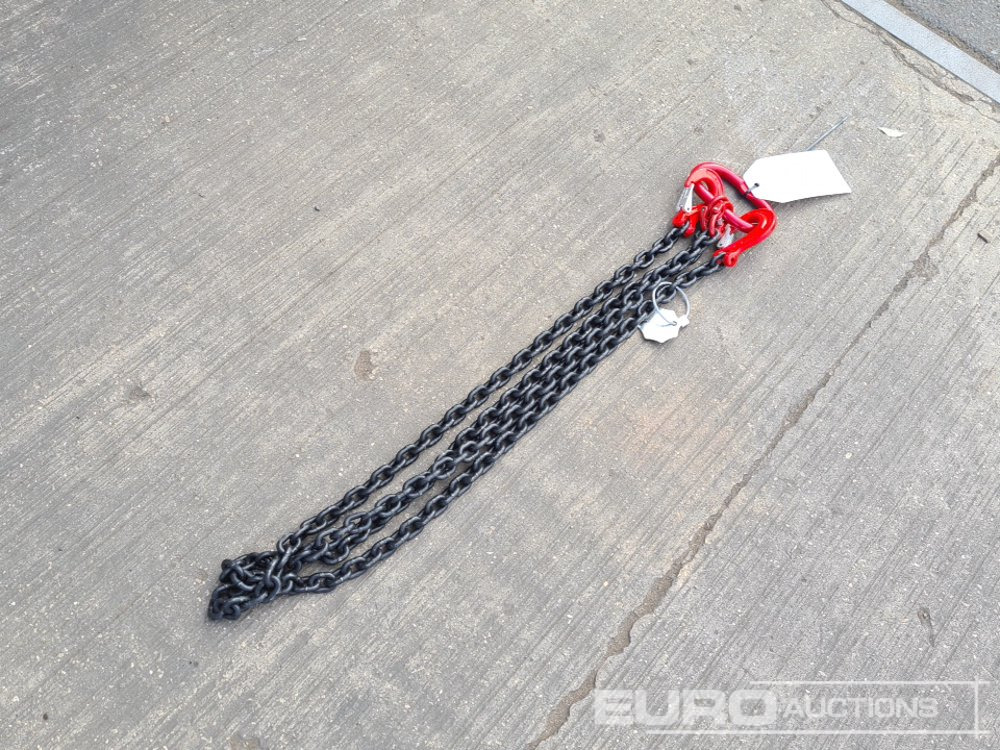 Unused 8mm Grade 80 Chain Brothers, 2m Legs - Bouwmaterieel: afbeelding 3 Unused 8mm Grade 80 Chain Brothers, 2m Legs - Bouwmaterieel: afbeelding 3