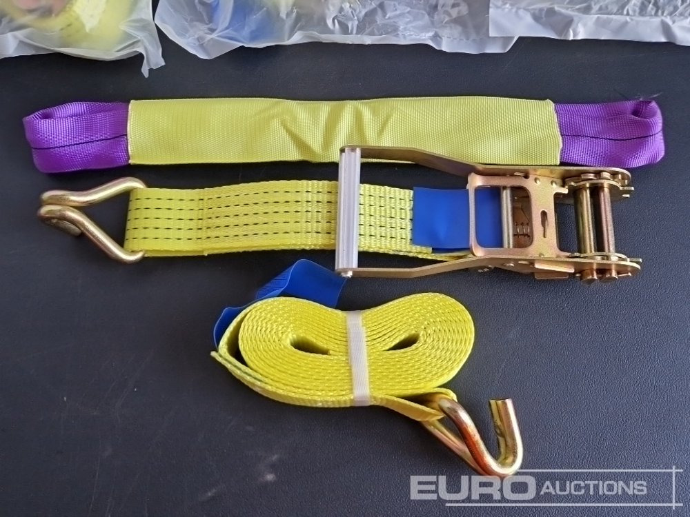 Unused Boss 4M x 50mm 5 Ton Ratchet Straps with Sling (4 of) - Bouwmaterieel: afbeelding 4 Unused Boss 4M x 50mm 5 Ton Ratchet Straps with Sling (4 of) - Bouwmaterieel: afbeelding 4