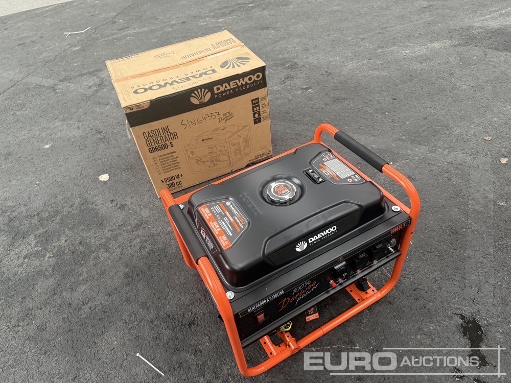 Unused Daewoo GD6500E-S - Industrie generator: afbeelding 2 Unused Daewoo GD6500E-S - Industrie generator: afbeelding 2