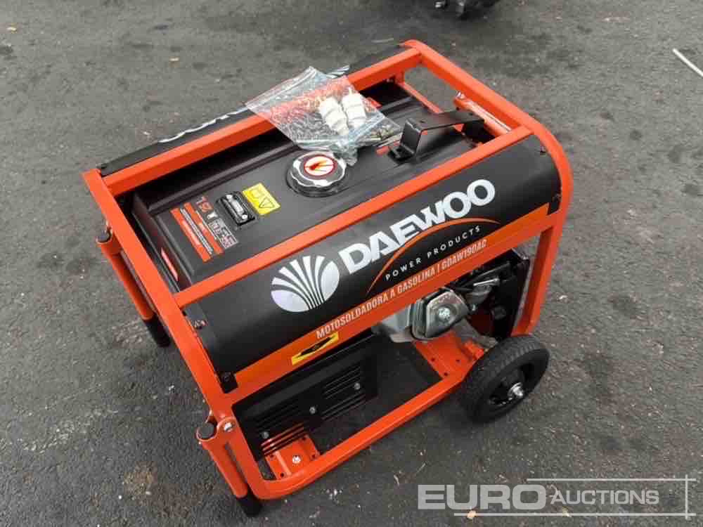 Unused Daewoo GDAW190AC 3.6Kw Petrol Generator - Motor: afbeelding 4 Unused Daewoo GDAW190AC 3.6Kw Petrol Generator - Motor: afbeelding 4