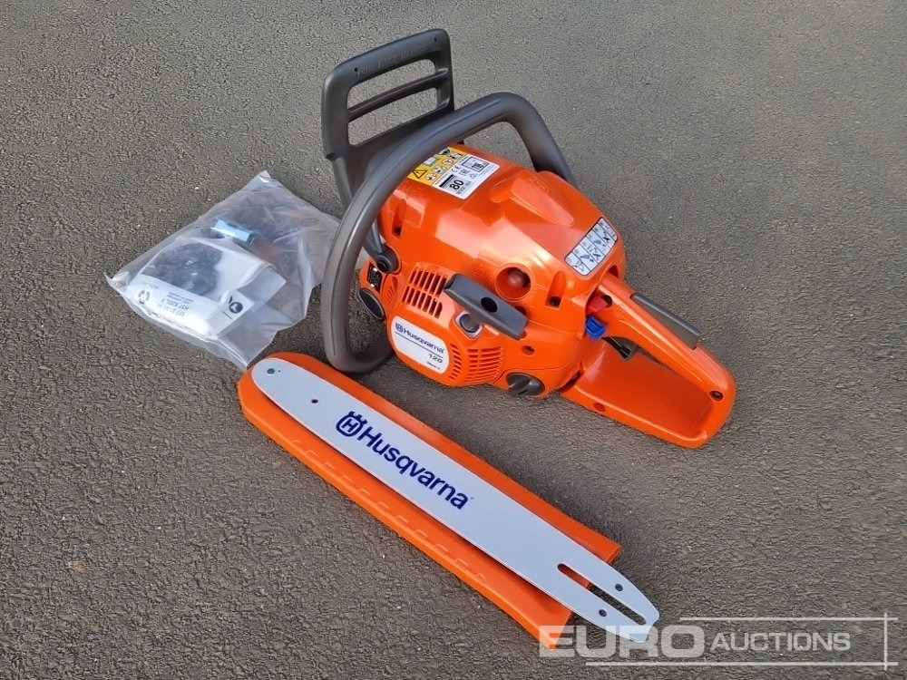 Unused Husqvarna 120 Mark II 14" Petrol Chain Saw - Werkplaats toebehoor: afbeelding 3 Unused Husqvarna 120 Mark II 14" Petrol Chain Saw - Werkplaats toebehoor: afbeelding 3