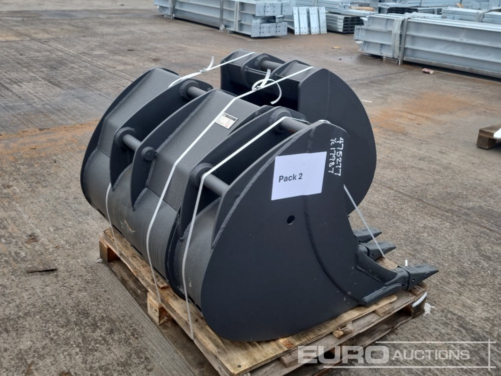 Unused Miller 36", 24", 12" Scoop Bucket 45mm Pin to suit 4-6 Ton Excavator - Bak: afbeelding 5 Unused Miller 36", 24", 12" Scoop Bucket 45mm Pin to suit 4-6 Ton Excavator - Bak: afbeelding 5