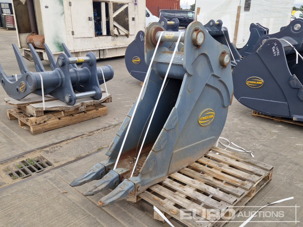 Unused Strickland 18" Digging Bucket 80mm Pin to suit 20 Ton Excavator - Bak: afbeelding 1 Unused Strickland 18" Digging Bucket 80mm Pin to suit 20 Ton Excavator - Bak: afbeelding 1