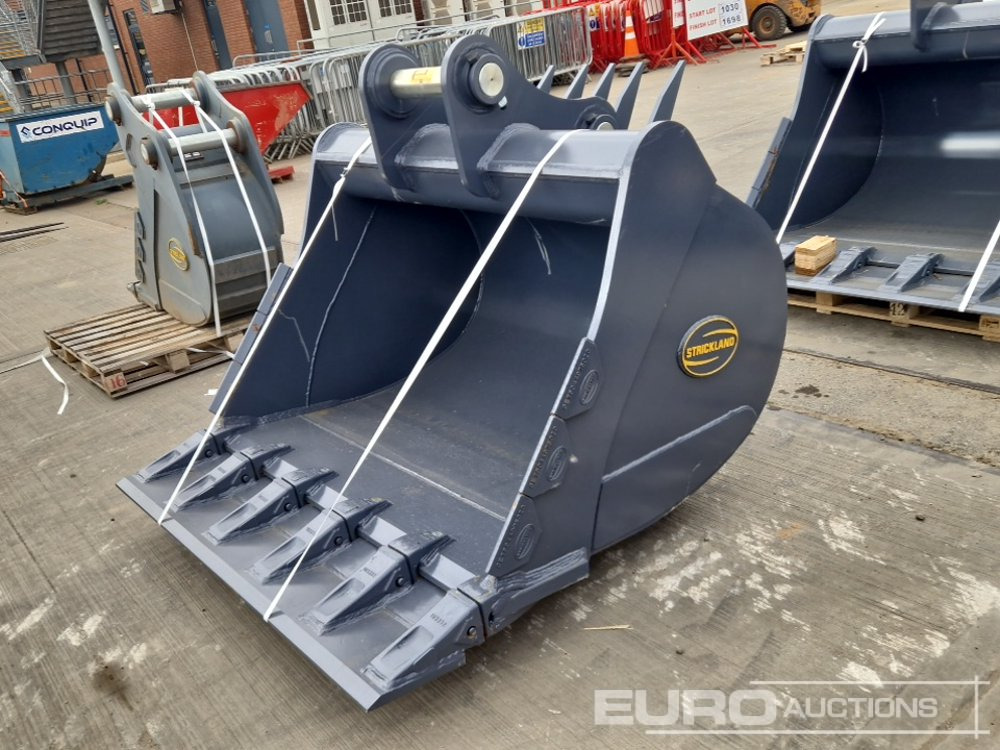 Unused Strickland 60" Digging Bucket 80mm Pin to suit 20 Ton Excavator - Bak: afbeelding 1 Unused Strickland 60" Digging Bucket 80mm Pin to suit 20 Ton Excavator - Bak: afbeelding 1
