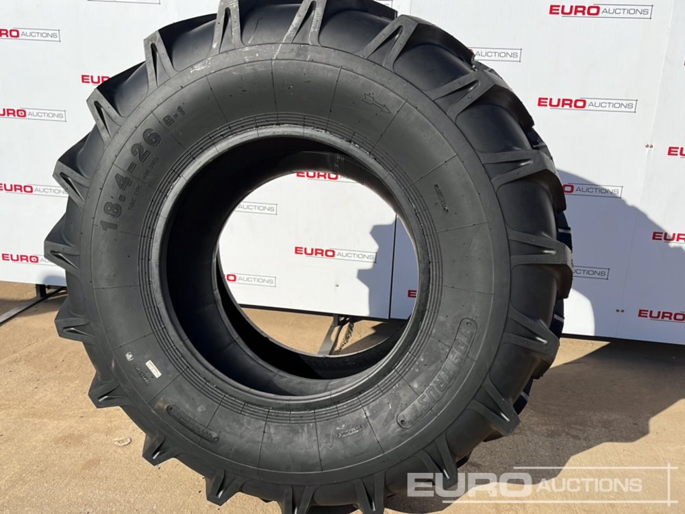 Unused Top Trust 18.4-26-10PR R1 Backhoe Loader Tyre (2 of) - Band: afbeelding 3 Unused Top Trust 18.4-26-10PR R1 Backhoe Loader Tyre (2 of) - Band: afbeelding 3