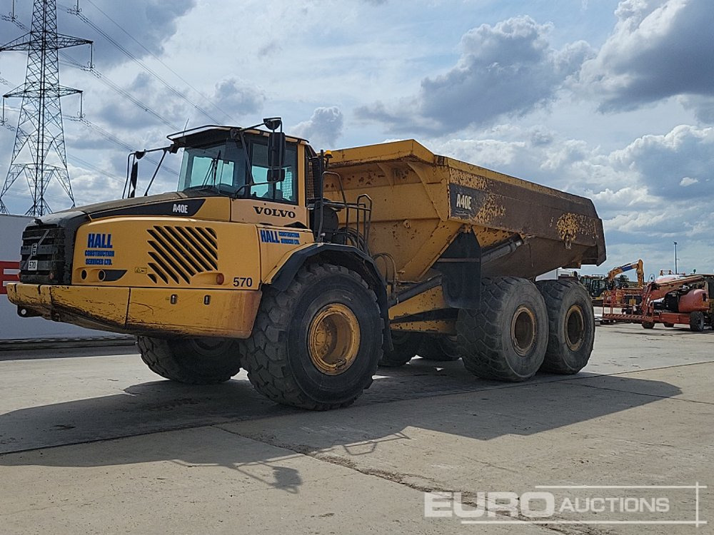 Volvo A40E - Kiepwagen met knikbesturing: afbeelding 1 Volvo A40E - Kiepwagen met knikbesturing: afbeelding 1