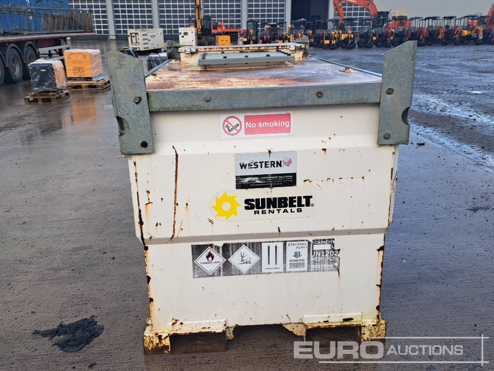 Western 20TCG 2000 Litre Static Bunded Fuel Bowser - Opslagtank: afbeelding 2 Western 20TCG 2000 Litre Static Bunded Fuel Bowser - Opslagtank: afbeelding 2