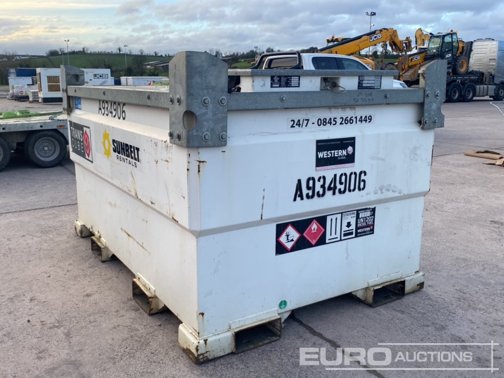 Western 2980 LitreStatic Bunded Fuel Bowser - Opslagtank: afbeelding 2 Western 2980 LitreStatic Bunded Fuel Bowser - Opslagtank: afbeelding 2