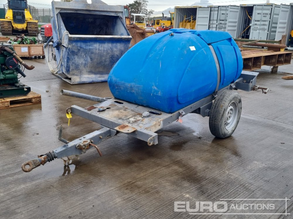 Western Single Axle Plastic Water Bowser - Opslagtank: afbeelding 1 Western Single Axle Plastic Water Bowser - Opslagtank: afbeelding 1
