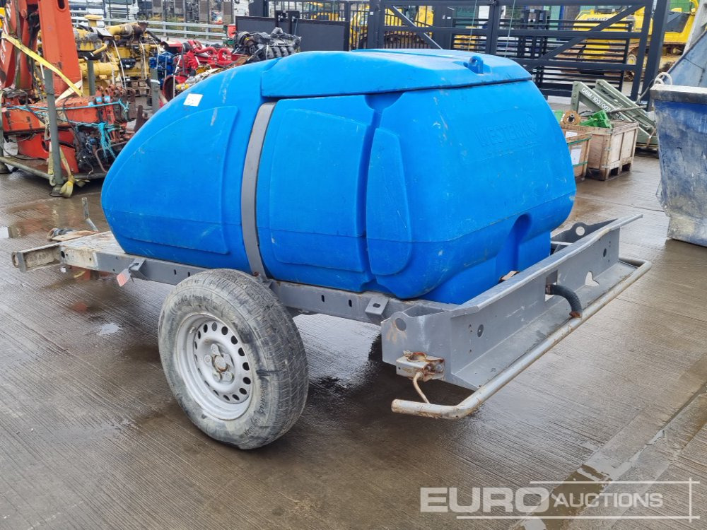 Western Single Axle Plastic Water Bowser - Opslagtank: afbeelding 3 Western Single Axle Plastic Water Bowser - Opslagtank: afbeelding 3