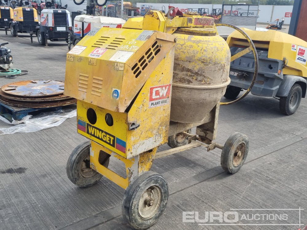 Winget Diesel Cement Mixer, Electric Start Yanmar Engime - Betonmolen: afbeelding 5 Winget Diesel Cement Mixer, Electric Start Yanmar Engime - Betonmolen: afbeelding 5