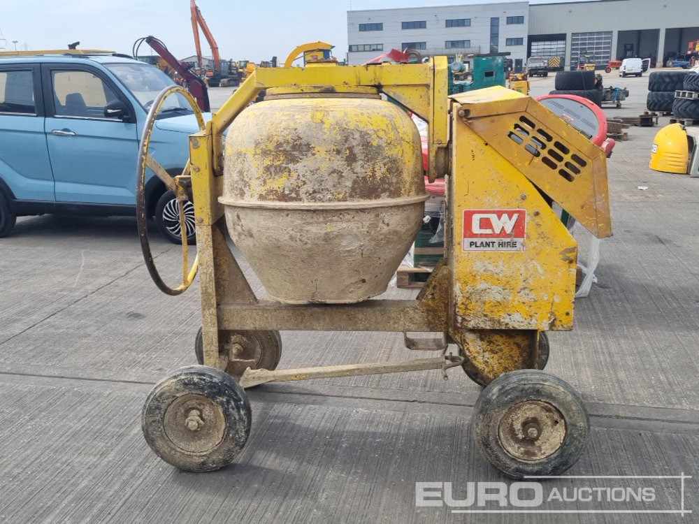Winget Diesel Cement Mixer, Electric Start Yanmar Engime - Betonmolen: afbeelding 2 Winget Diesel Cement Mixer, Electric Start Yanmar Engime - Betonmolen: afbeelding 2