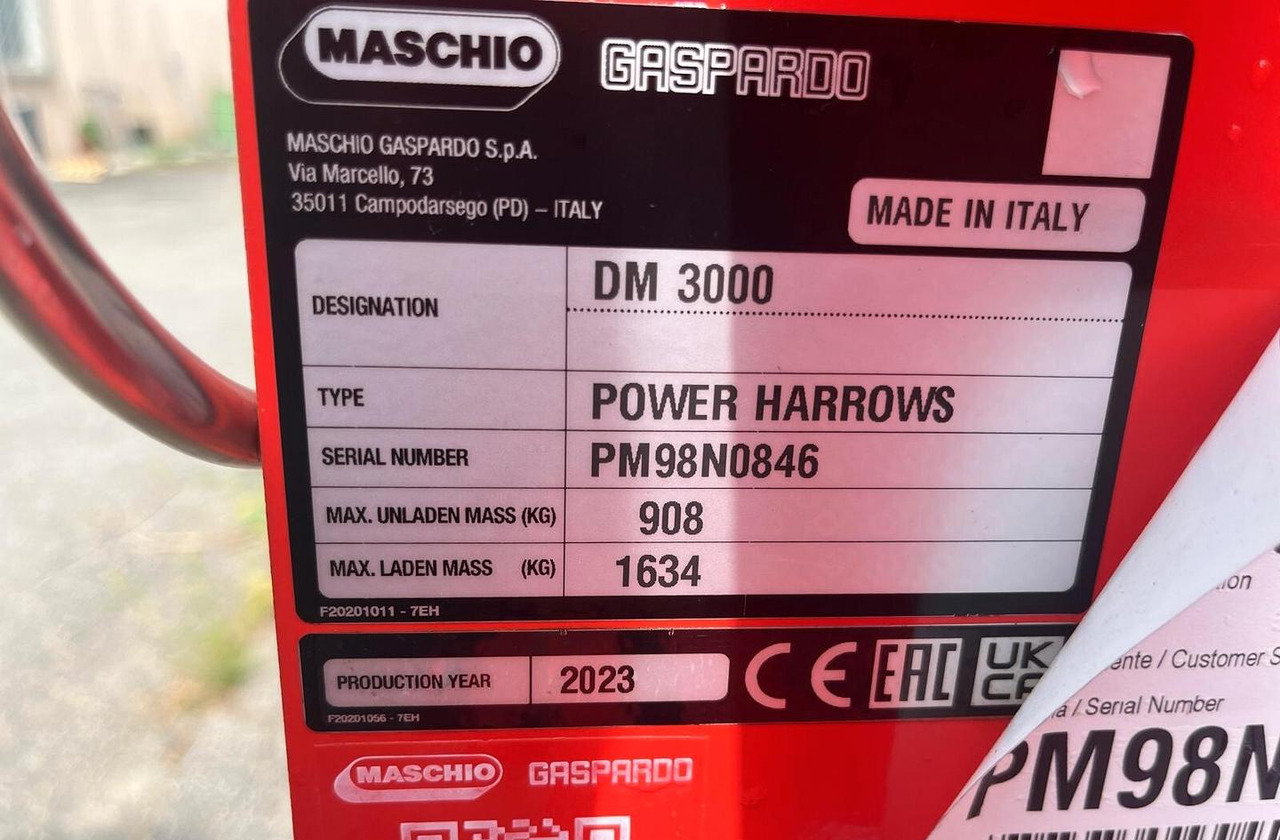Erpice rotante nuovo Maschio DM 300 - Rotorkopeg: afbeelding 4 Erpice rotante nuovo Maschio DM 300 - Rotorkopeg: afbeelding 4