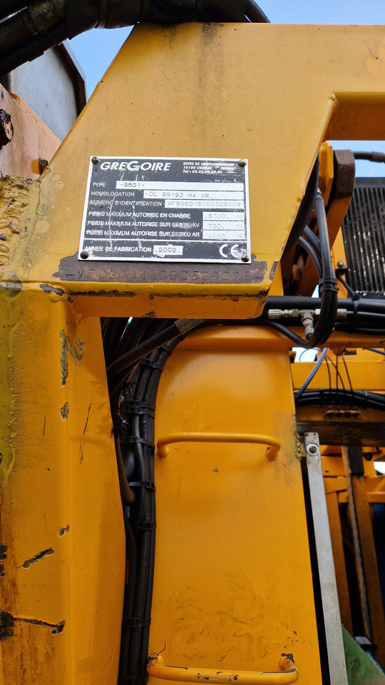 Vendemmiatrice usata Grégoire G60I - Wijnoogstmachine: afbeelding 5 Vendemmiatrice usata Grégoire G60I - Wijnoogstmachine: afbeelding 5