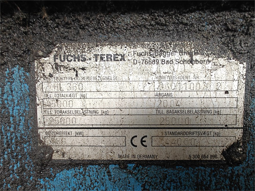 Fuchs MHL360 - Overslagkraan: afbeelding 5 Fuchs MHL360 - Overslagkraan: afbeelding 5
