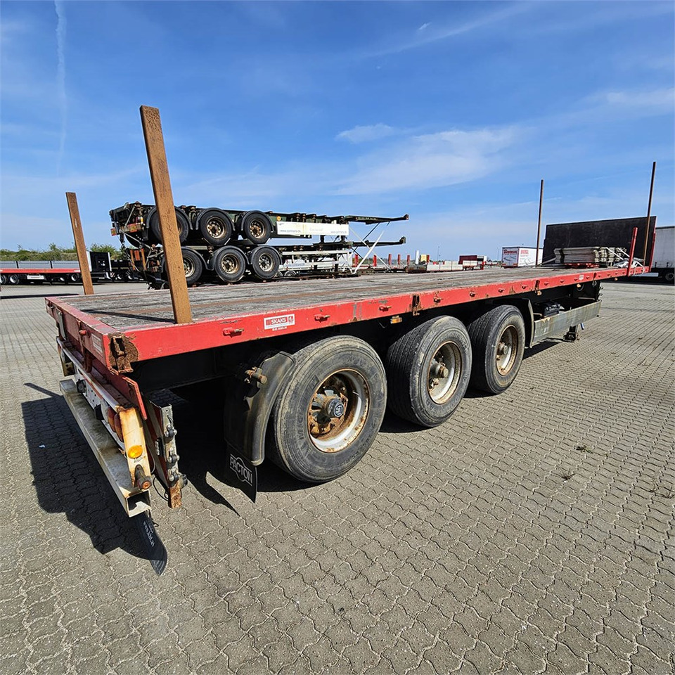 Pacton Flatbed - Open bak met boorden oplegger: afbeelding 1 Pacton Flatbed - Open bak met boorden oplegger: afbeelding 1