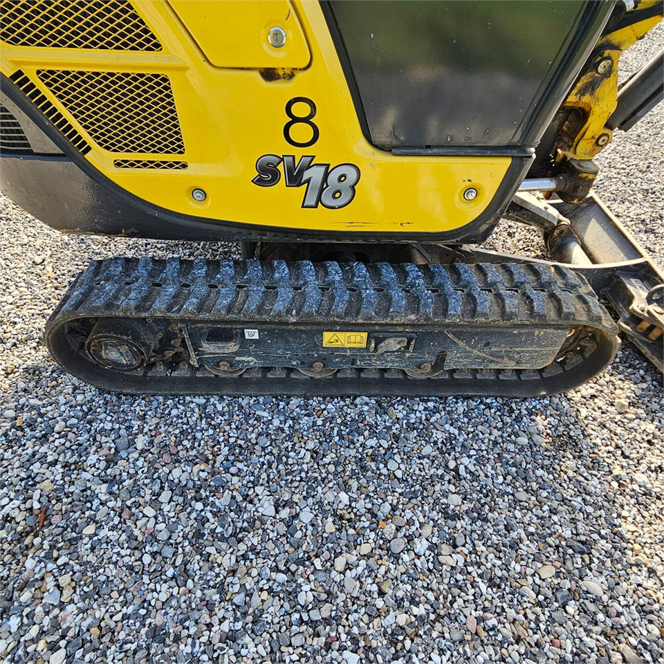 Minigraafmachine Yanmar SV18: afbeelding 49