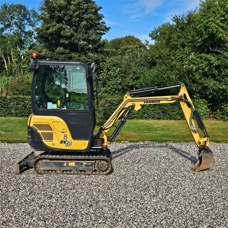 Minigraafmachine Yanmar SV18: afbeelding 7