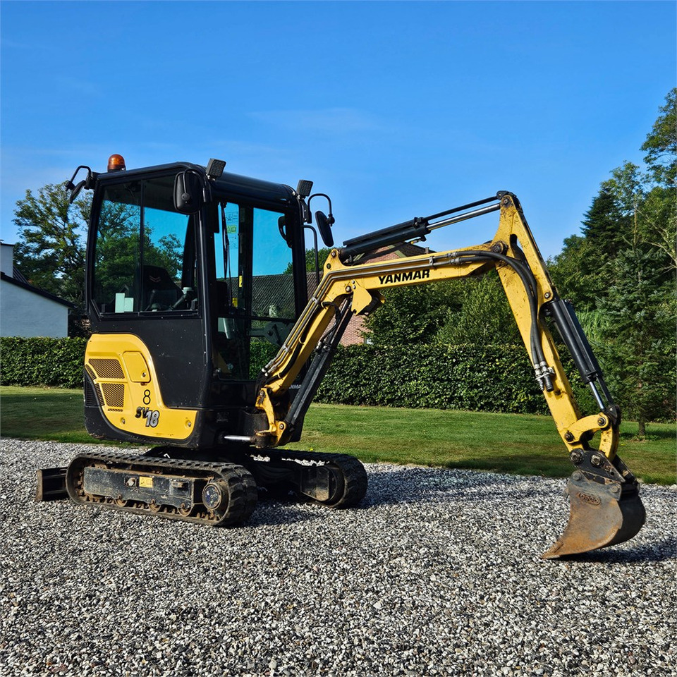 Minigraafmachine Yanmar SV18: afbeelding 8