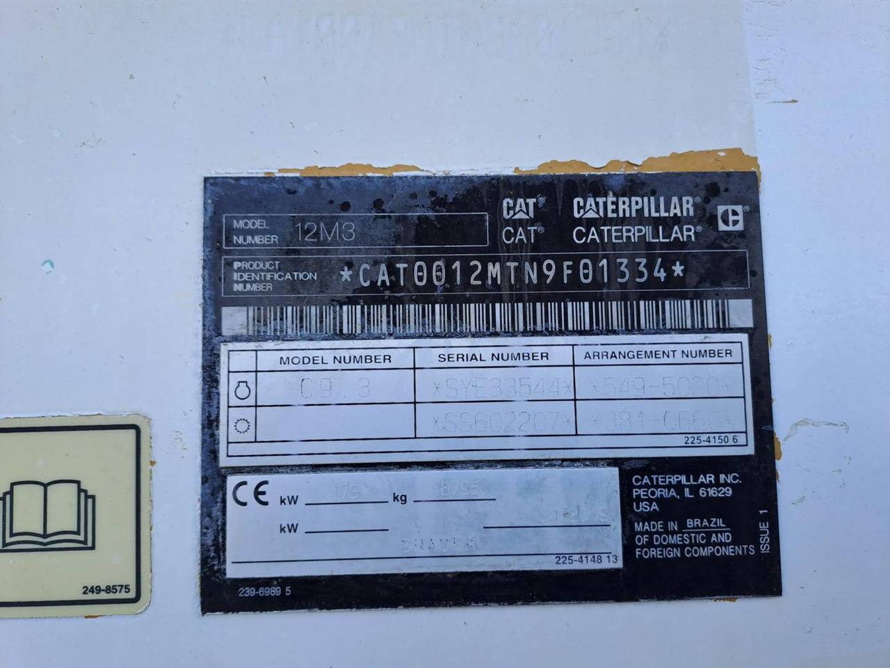 CAT 12M3 - Grader: afbeelding 5 CAT 12M3 - Grader: afbeelding 5